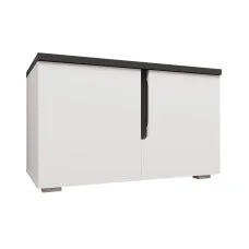 Cabinet 2D Jordan white / anthracite